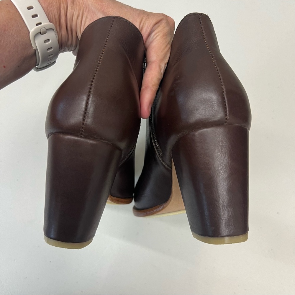BaliElf ELF Monte Carlo Made by Hand Dark Brown Leather Boots Size 7.5 - Picture 9 of 9